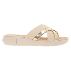 Tamanco Anabela Modare Creme Feminino