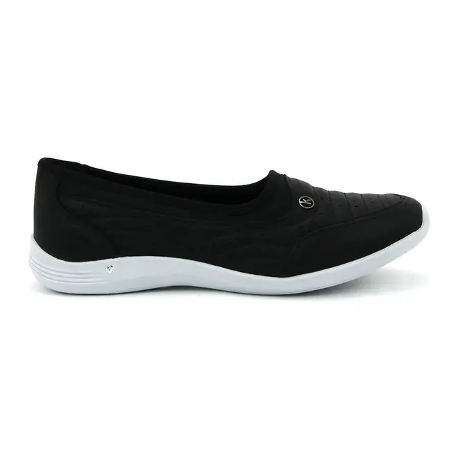 Sapatilha Bico Redondo Kolosh Preto Feminino