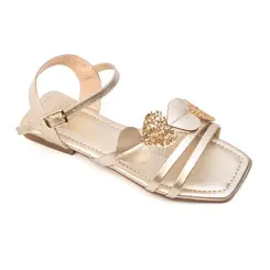 Sandália Bia Bella Dourado Menina