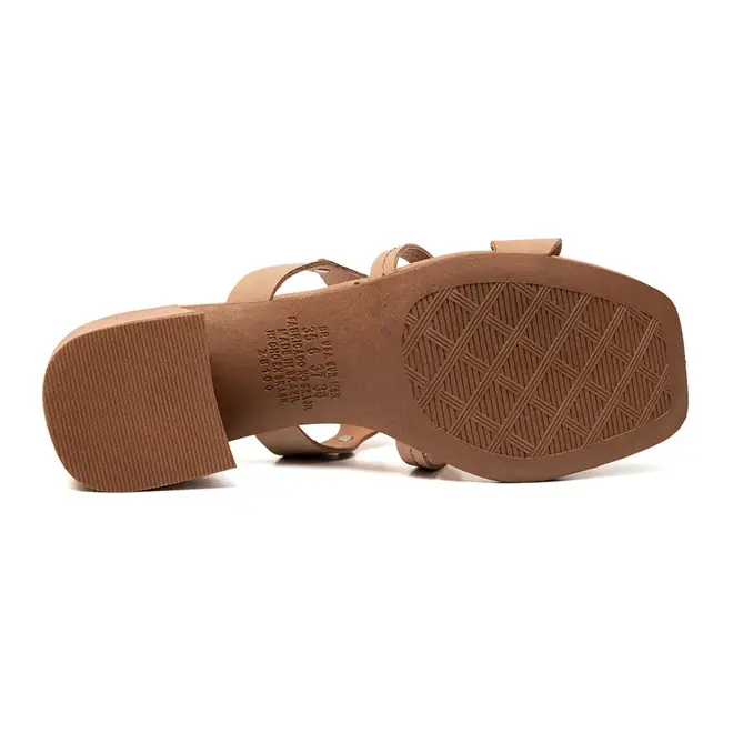 Tamanco Salto Dakota Capuccino Feminino