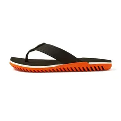 Chinelo Dedo Kenner NK6 Pro Preto e Laranja Masculino