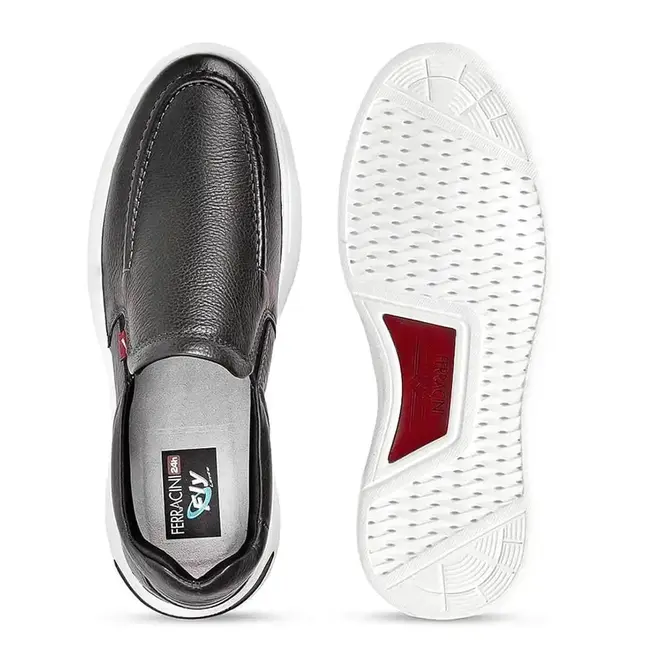 Sapato Mocassim Ferracini Buzios Preto Masculino