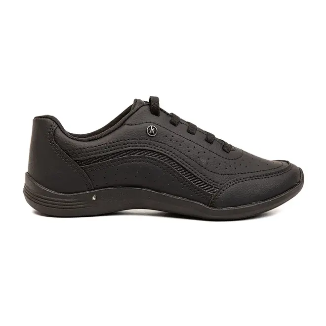 Tênis Casual Sola Caixa Kolosh Preto Feminino