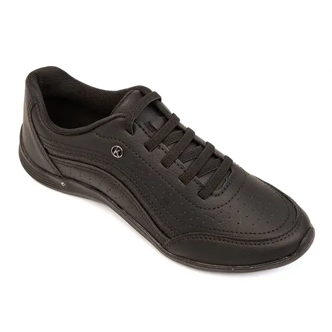 Tênis Casual Sola Caixa Kolosh Preto Feminino