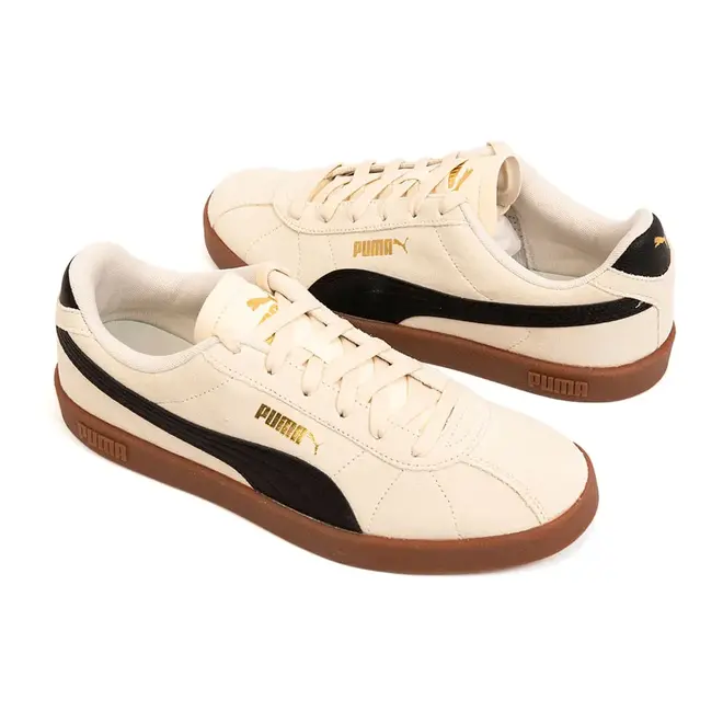 Tênis Casual Sola Caixa Puma Club II Bege Masculino