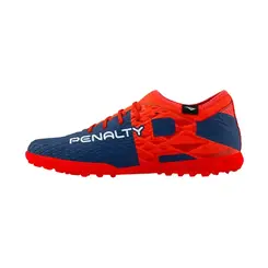 Chuteira Society Penalty RX Locker Y 3.0 Azul Masculina
