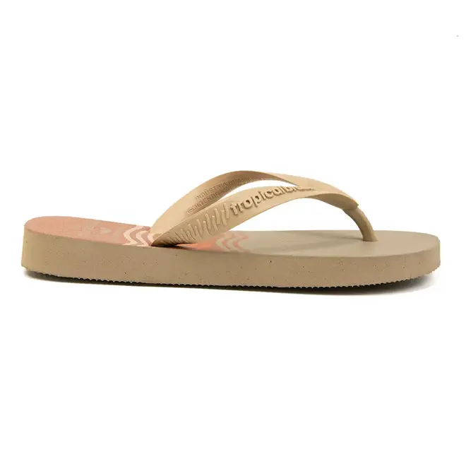 Chinelo Dedo Tropical Brasil Areia Feminino