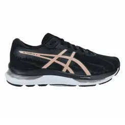 Tênis de Treino Asics Gel Hypersonic 5 Preto e Rosa Feminino