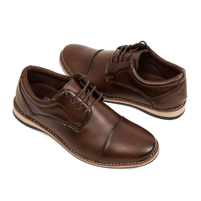 Sapato Casual Parise Capuccino Masculino
