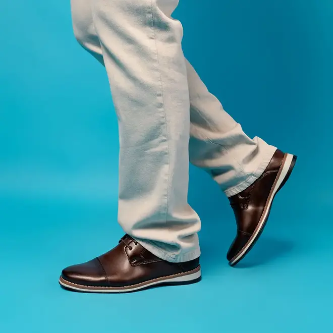 Sapato Casual Parise Capuccino Masculino
