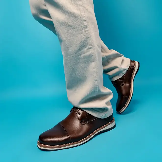 Sapato Casual Parise Capuccino Masculino
