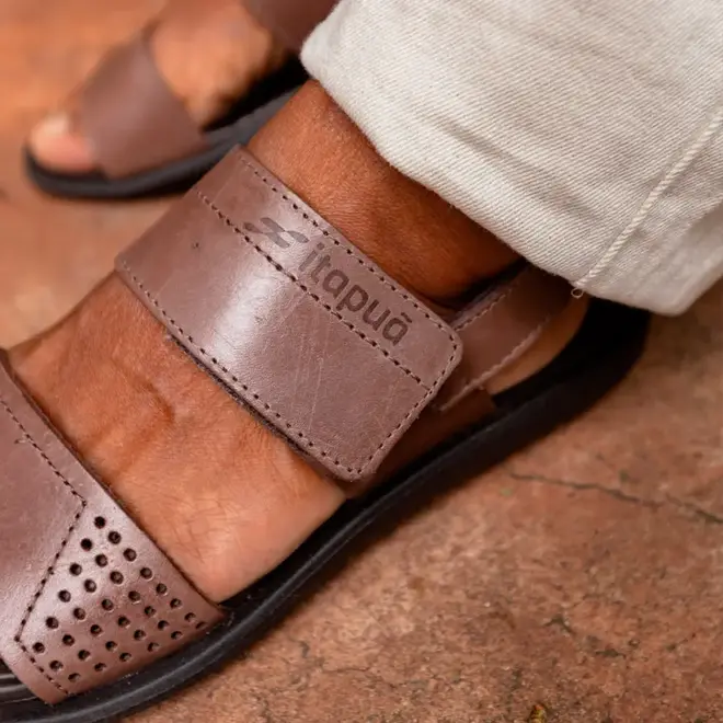 Sandália Flats Itapuã Café Masculina