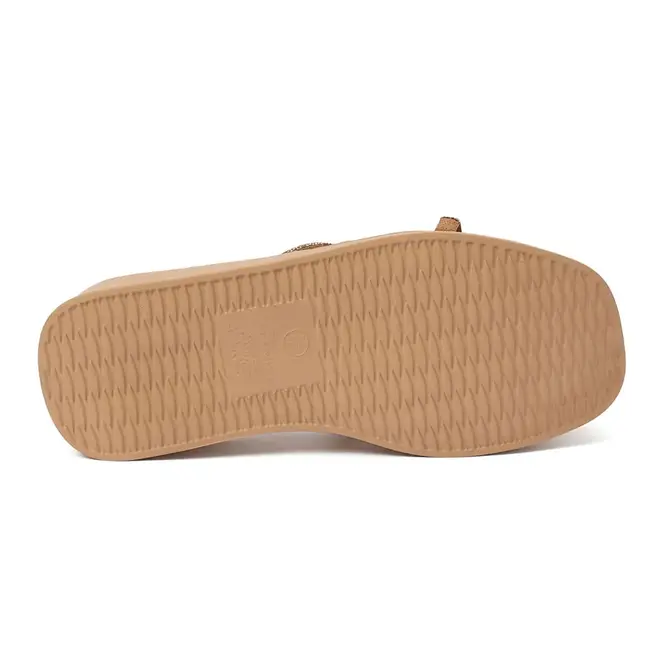Tamanco Anabela Beira Rio Nude Feminino