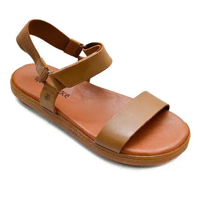 Sandália Flats New Face Âmbar e Caramelo Feminina