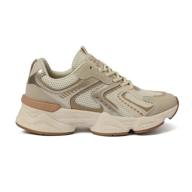 Tênis Casual Jogging Ramarim Boston Natural Feminino