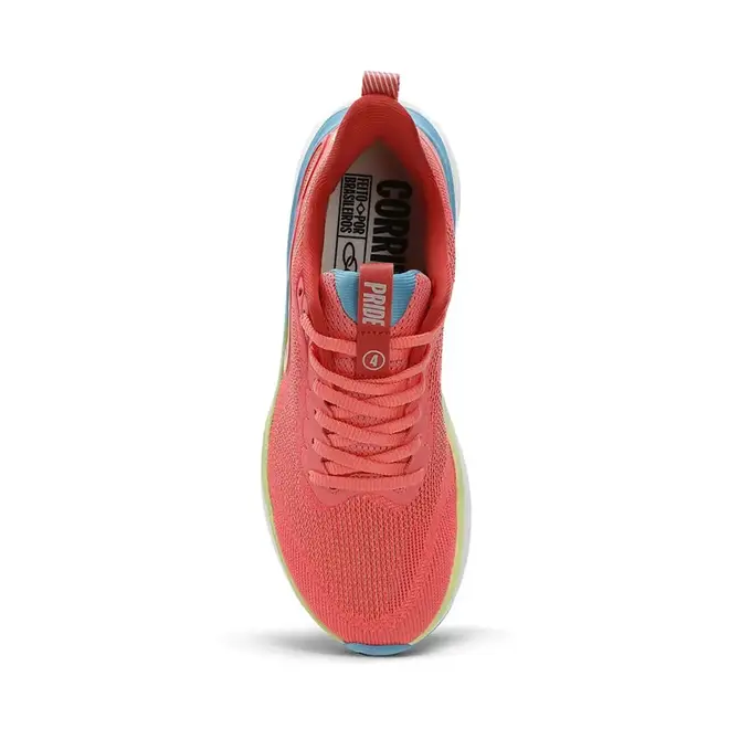 Tênis de Corrida Olympikus Pride 4 Coral Feminino