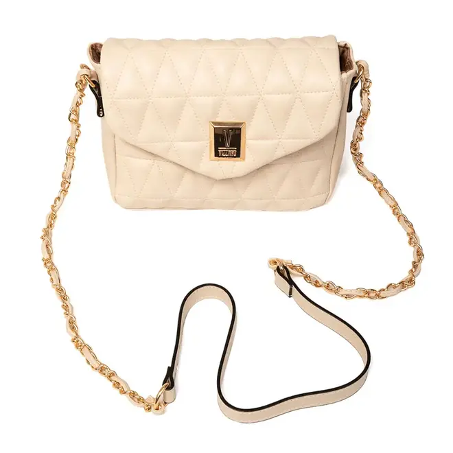Bolsa Tira Colo Vizzano Branco Off Feminino