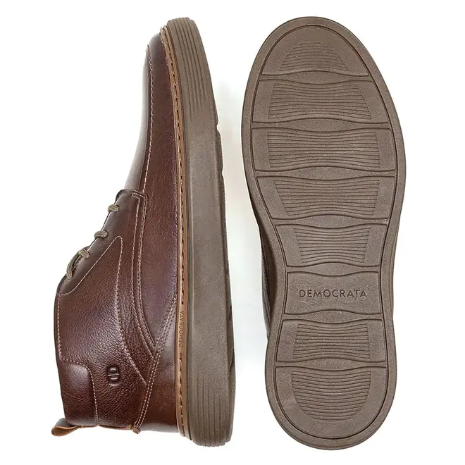 Bota Flats Democrata Café e Tabaco Masculina