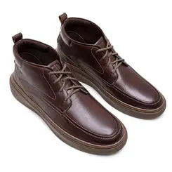 Bota Flats Democrata Café e Tabaco Masculina