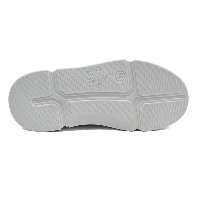 Tênis Casual Molekinho Branco e Preto Juvenil Masculino