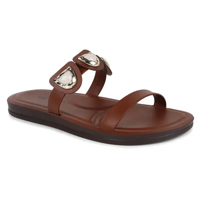 Tamanco Rasteira Via Scarpa Tiramissu Feminino