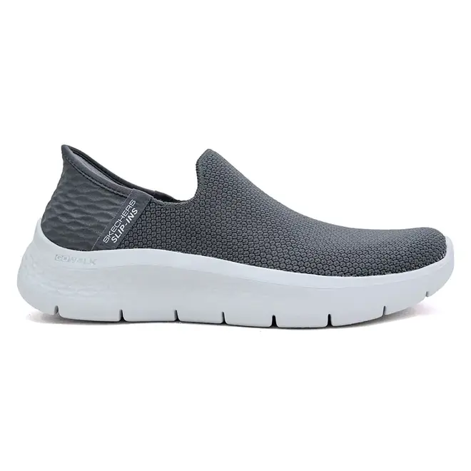 Tênis Esportivo Skechers Go Walk Flex Sunset Cinza Feminino
