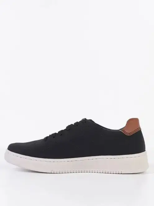 Sapatênis Casual Pegada Preto Masculino