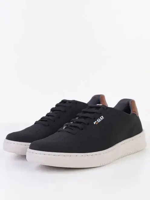 Sapatênis Casual Pegada Preto Masculino