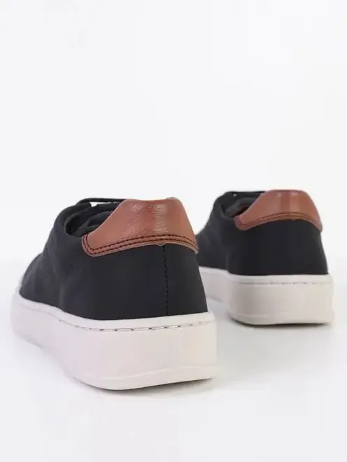 Sapatênis Casual Pegada Preto Masculino