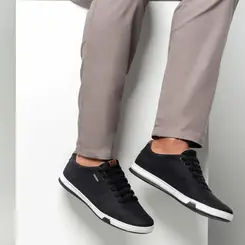 Sapatênis Pegada Casual  Preto Masculino