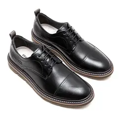 Sapato Casual Democrata Jeff Preto Masculino