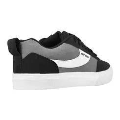 Tênis Casual Sola Caixa Mormaii Branco e Preto Masculino