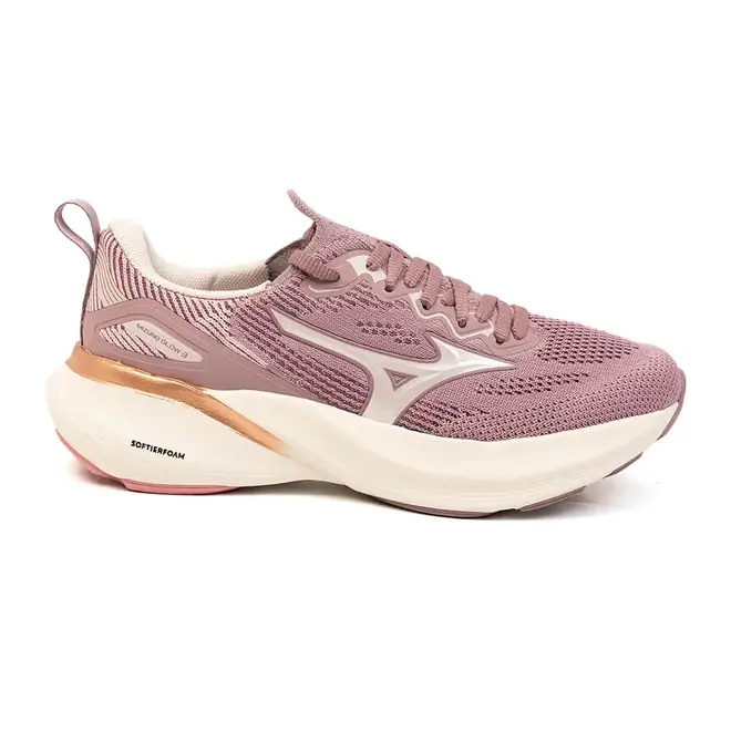 Tênis de Treino Mizuno Glow 3 Lavanda Feminino