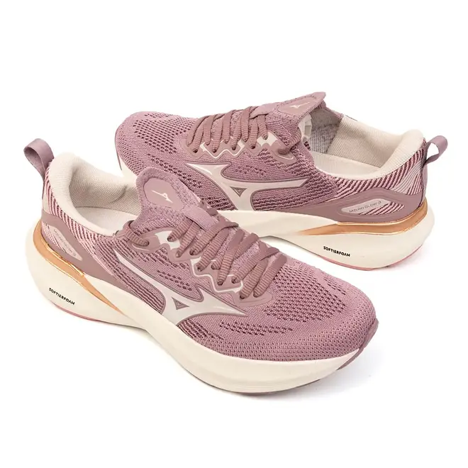 Tênis de Treino Mizuno Glow 3 Lavanda Feminino