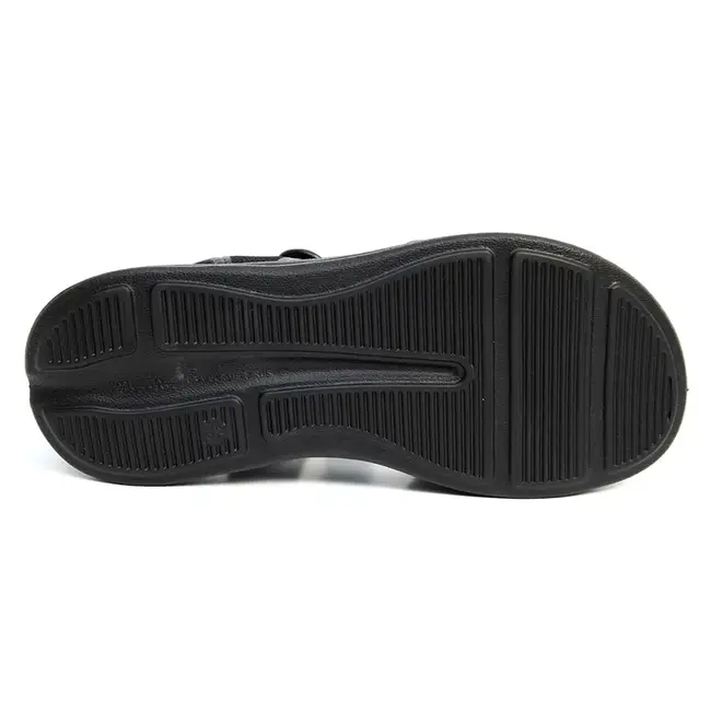 Papete Rasteira Modare Preto Feminino