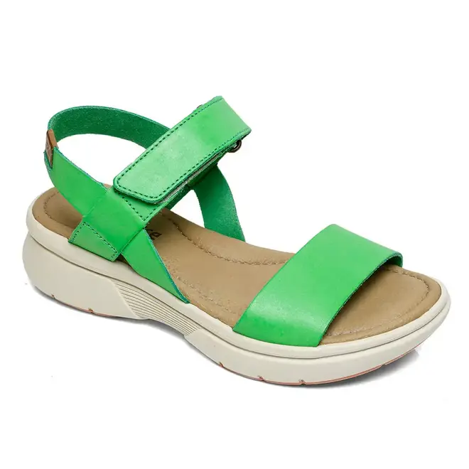Sandália New Face Flatform Verde Feminino