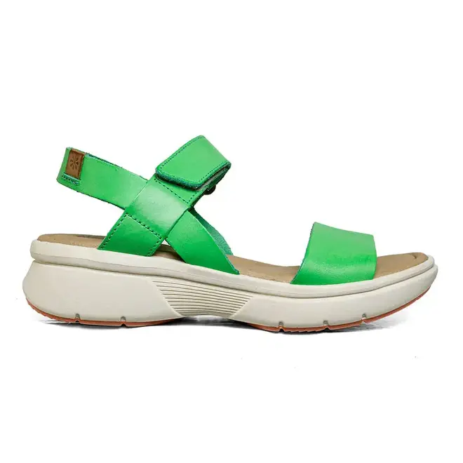 Sandália New Face Flatform Verde Feminino