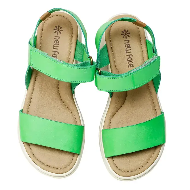 Sandália New Face Flatform Verde Feminino