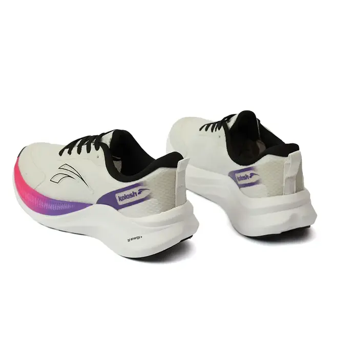 Tênis de Treino Kolosh Branco e Preto Feminino