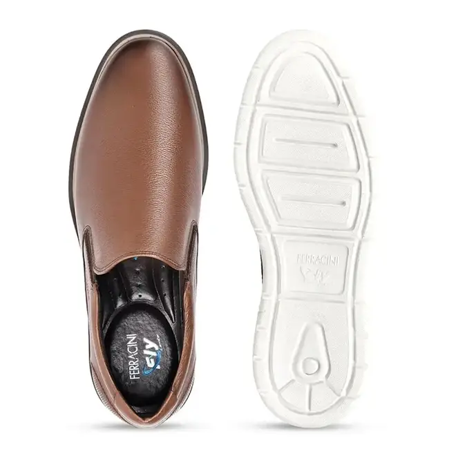 Sapato Casual Ferracini Full Havana Masculino